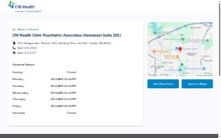 CHI Health Clinic Psychiatric Associates (Immanuel Suite 301)