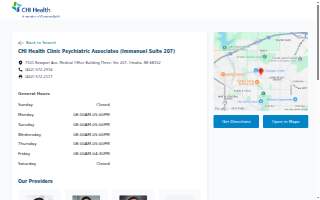CHI Health Clinic Psychiatric Associates (Immanuel Suite 207)