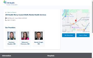 CHI Health Mercy Council Bluffs Mental Health Services