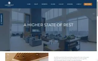 Highpoint Hotel website