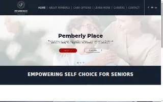 Pemberly Place website
