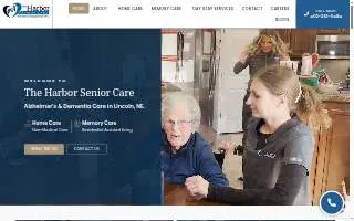 The Harbor Senior Care Pinedale website
