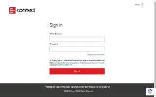 Connect Electric website