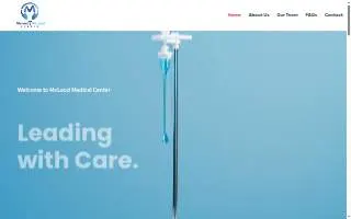 Mccloud Medical Center website