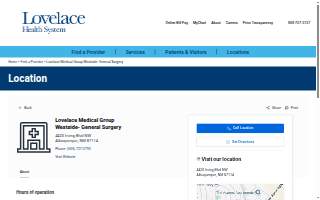 Lovelace Medical Group Westside- General Surgery