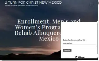 U Turn For Christ New Mexico website