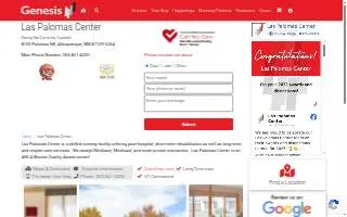 Las Palomas Center website
