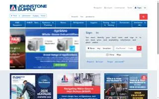 Johnstone Supply of Dover website