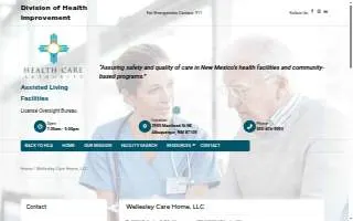 Wellesley Care Home website