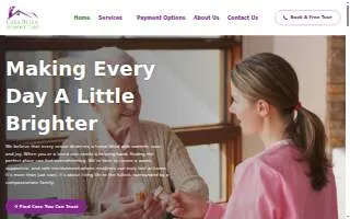 Tender Heart Assisted Living website