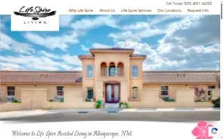 Life Spire Assisted Living Rio Rancho website