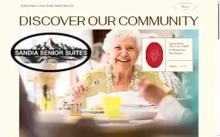 Sandia Senior Suites, LLC website