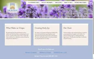 The Retreat Alzheimer's Speciality Care website