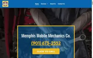 Mobile Auto Repair Pros of Memphis website