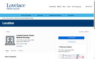 Lovelace Cancer Center- Medical Oncology