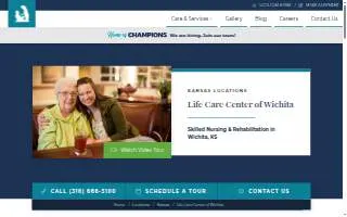 Life Care Center of Wichita website
