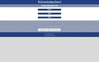 Wichita Anesthesiology Chartered website