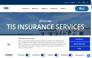 TIS Insurance Services, Inc. website