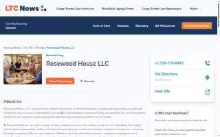 Rosewood House LLC website