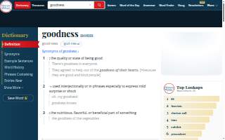 Goodness To Go