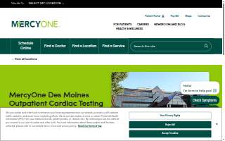 MercyOne Des Moines Outpatient Cardiac Testing