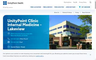 UnityPoint Clinic Internal Medicine - Lakeview