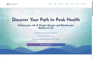 Peak Health Medical Institute website
