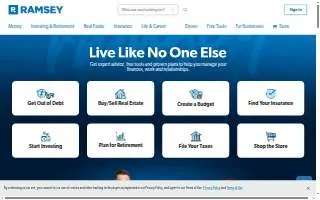 Ramsey Family Insurance website