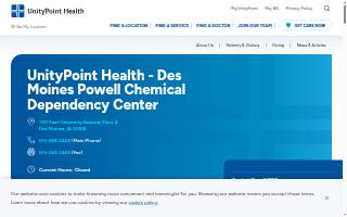 UnityPoint Health - Des Moines Powell Chemical Dependency Center