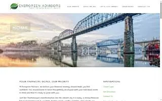 Evergreen Advisors of Chattanooga website