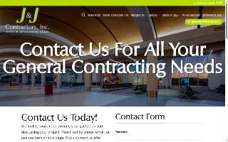 J & J Contractors Inc website