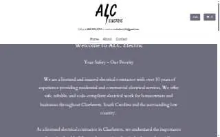 ALC Electric LLC website