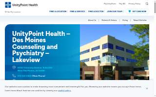 UnityPoint Health – Des Moines Counseling and Psychiatry – Lakeview