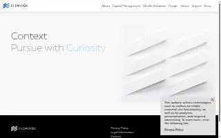 Eldridge Service Company website