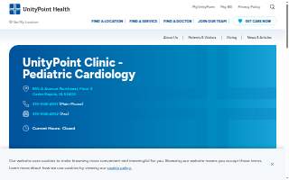 UnityPoint Clinic - Pediatric Cardiology