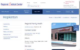 Regional Family Health - Hopkinton