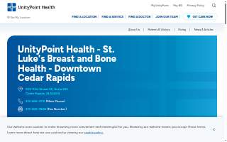 UnityPoint Health - St. Luke's Breast and Bone Health - Downtown Cedar Rapids