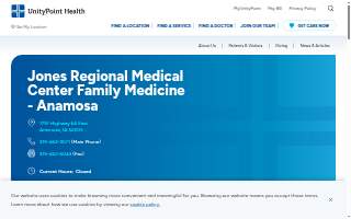 Jones Regional Medical Center Family Medicine - Anamosa