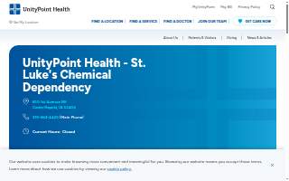 UnityPoint Health - St. Luke's Chemical Dependency