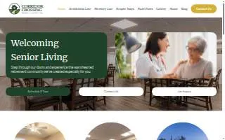 Corridor Crossing website