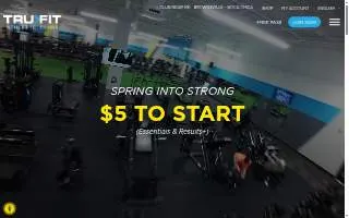 TruFit Athletic Clubs - Donelson website