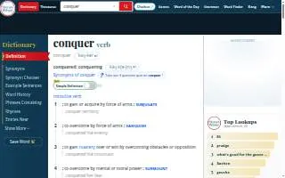 Conquer Fitness Club website