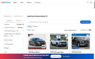 Dallas Cars Of Texas