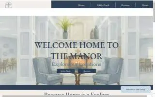 The Manor Senior Living Community of Little Rock website