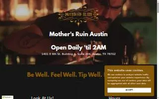 Mother's Ruin website