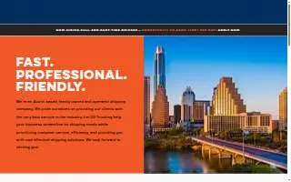 D3 Trucking & Logistics website