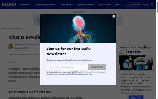 Podiatry Associates of Texas website