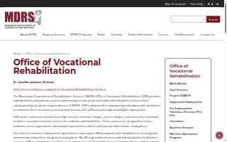 Vocational Rehabilitation Services