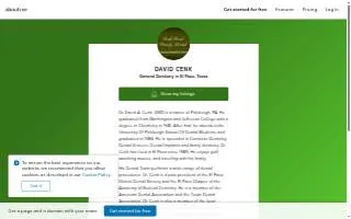 El Paso Dentist website