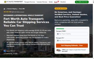 Fort Worth Auto Transport